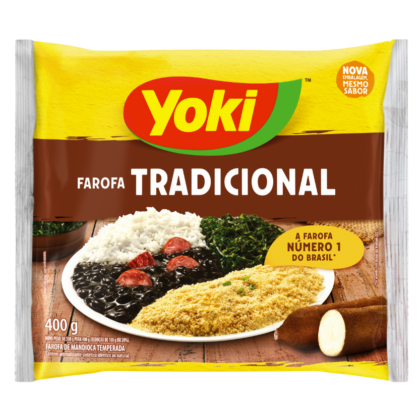 [MER-1190] Yoki Farofa Prête 400g (semoule de manioc grillée)