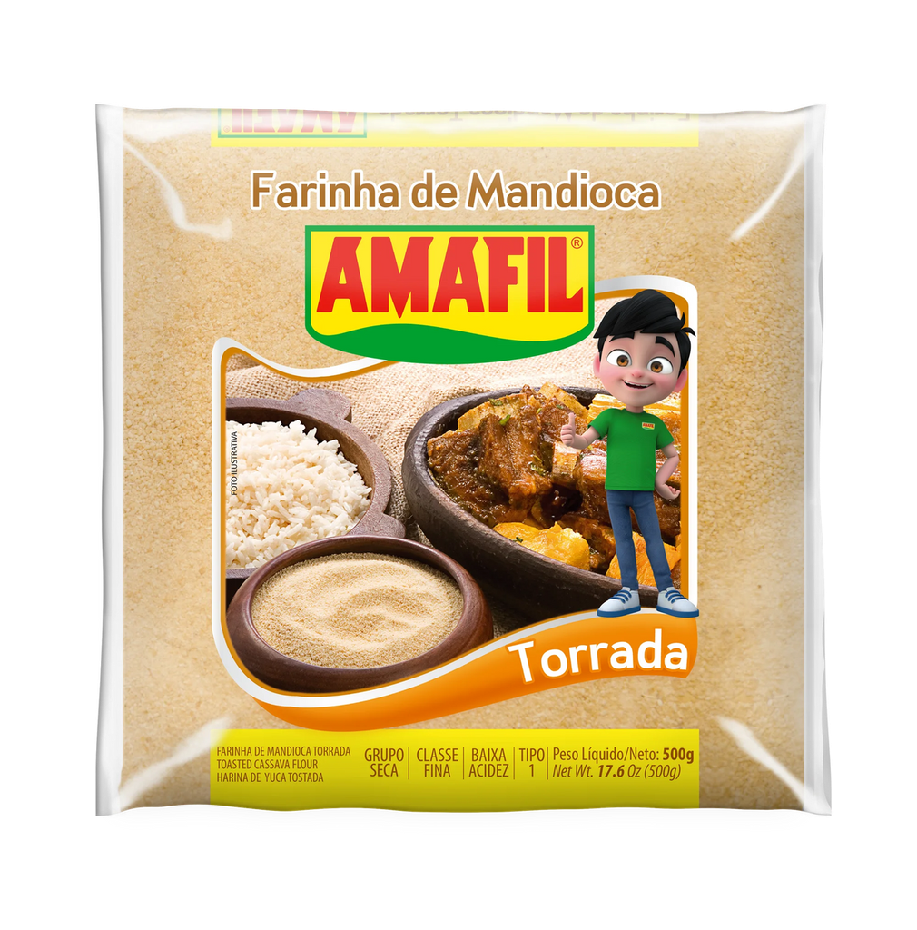 [MER-0020] Amafil Geroosterde Cassavemeel 500g