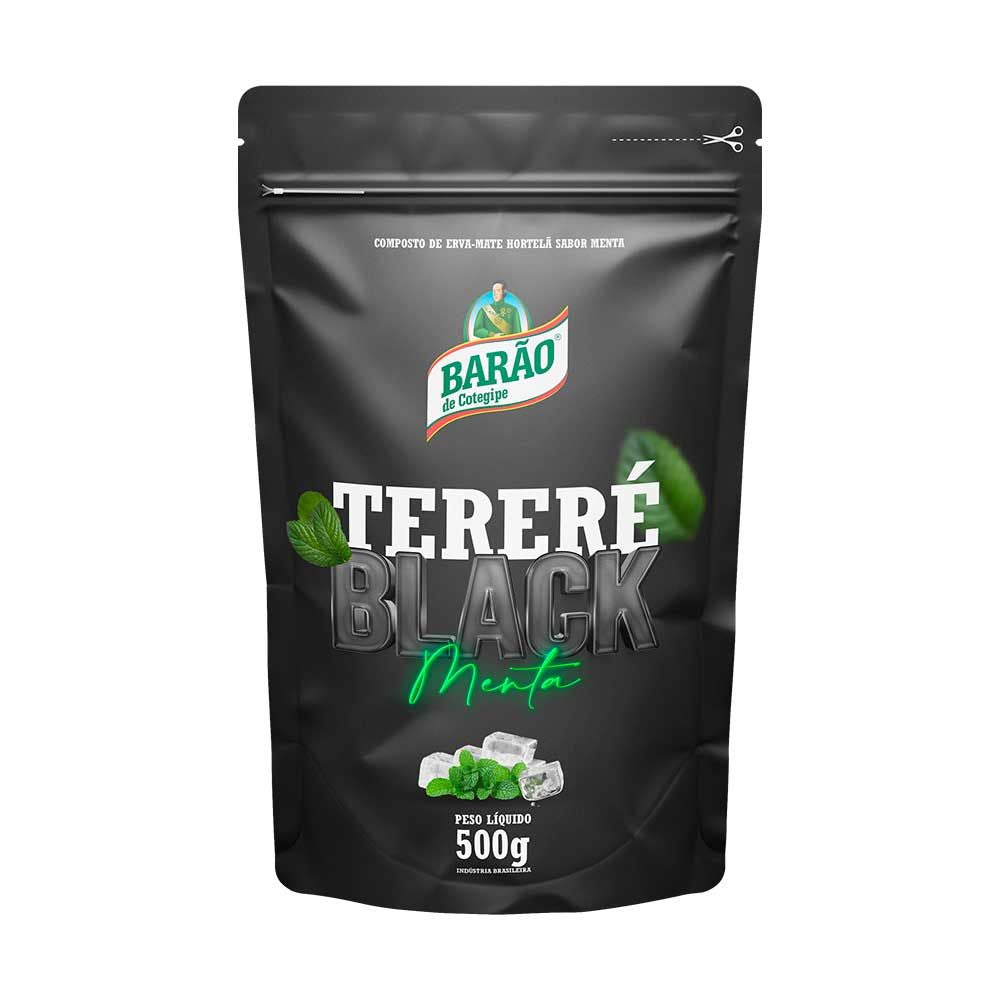 [BEB-0120] Barão de Cotegipe Erva-Mate Tereré Menta Preta 500g