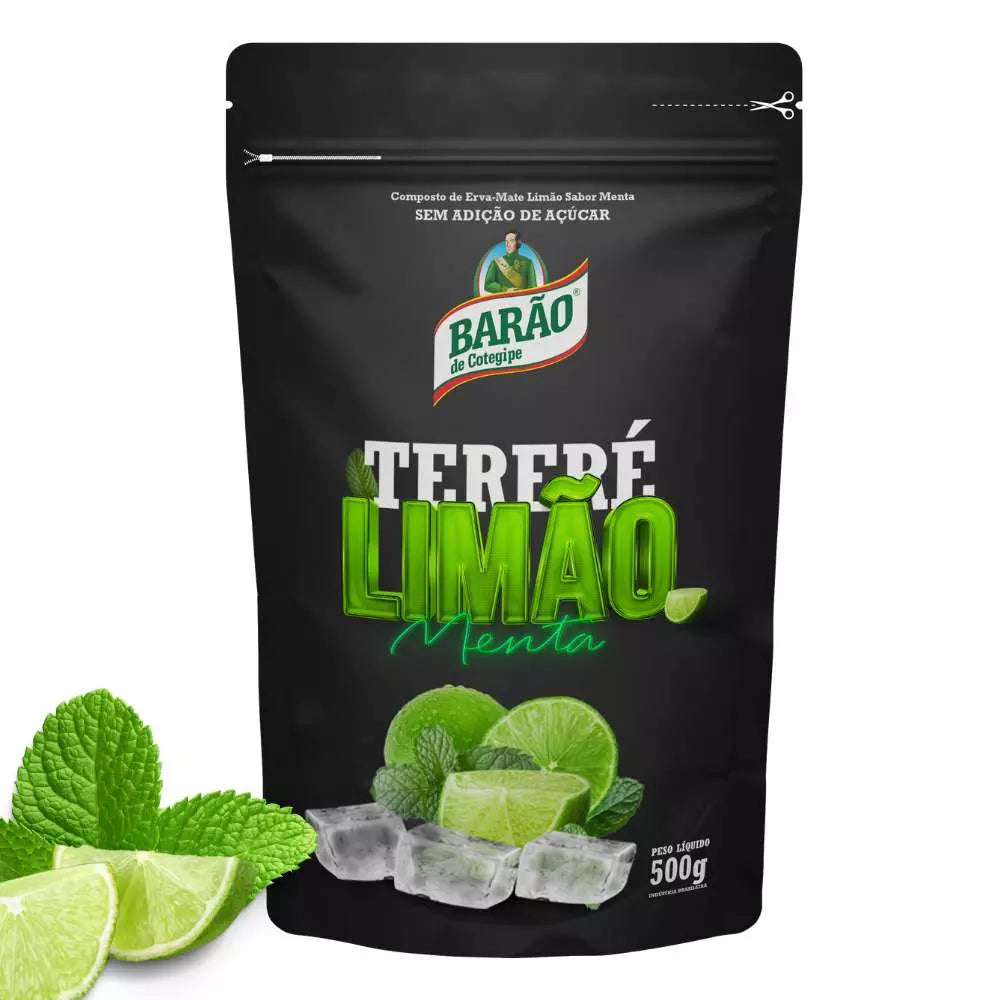 [BEB-0140] Barão de Cotegipe Erva-Mate Tereré Menta e Limão 500g
