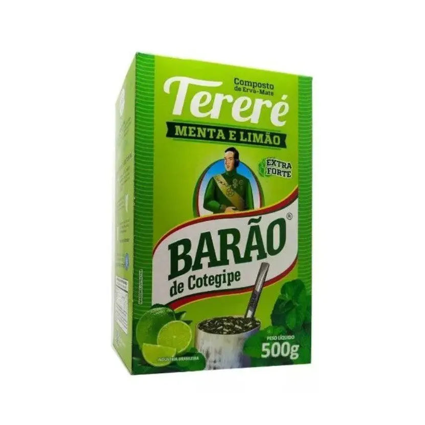 [BEB-0150] Barão de Cotegipe Erva-Mate Tereré Mint and Lime Extra Strong 500g (iced maté)