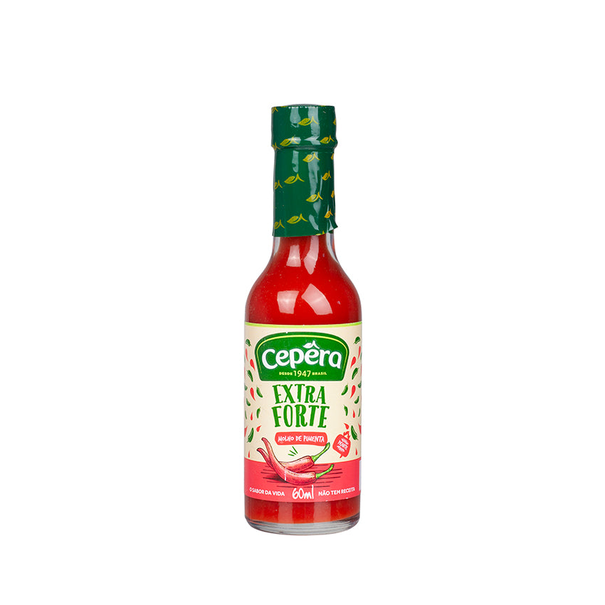 [MER-0180] Cepêra Sauce Piment Rouge Extra Forte 60ml