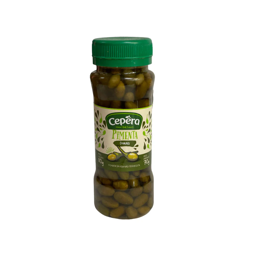 [MER-0210] Cepêra Preserved Green Comari Chilli 110g