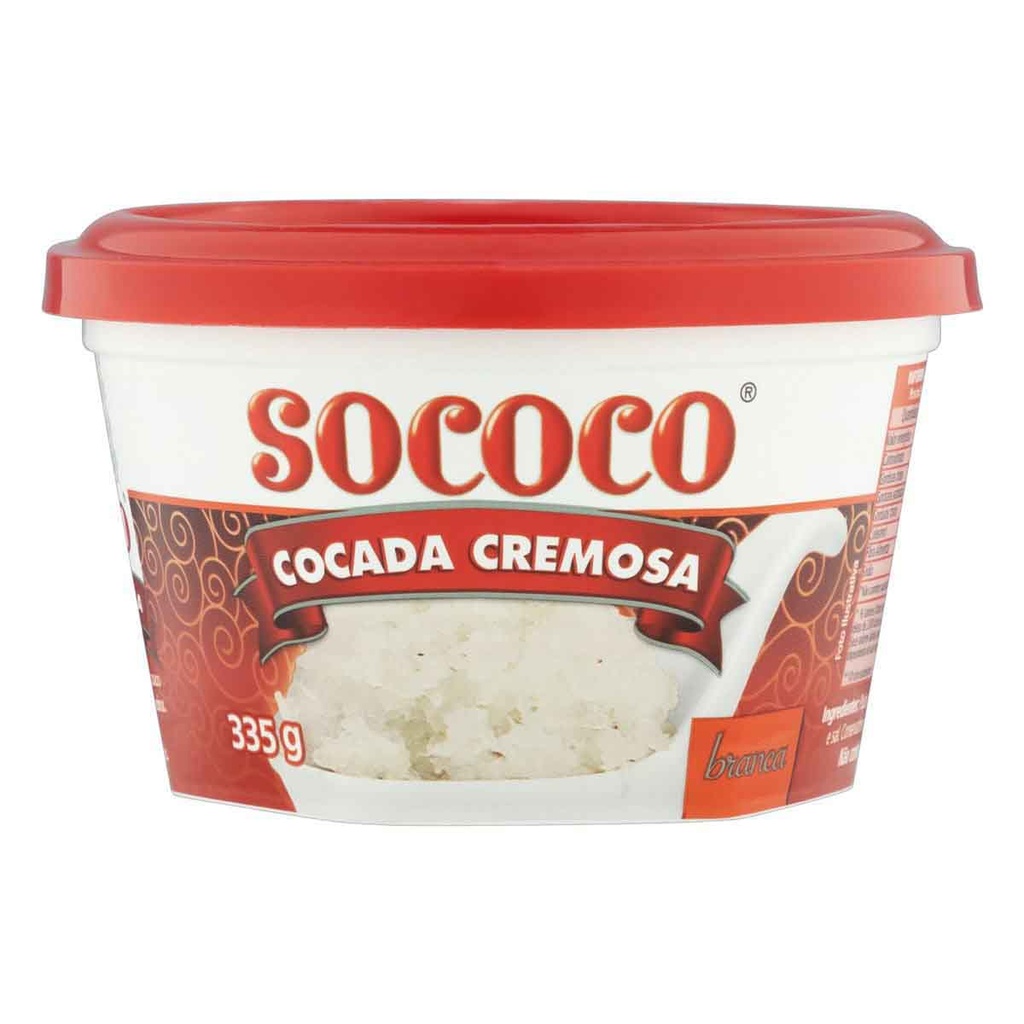 [DOC-0760] Sococo Cocada Crémeuse Blanche 335g (confiserie à la noix de coco)