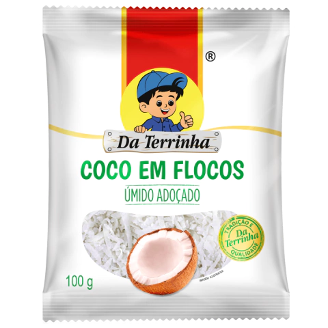 [MER-0260] Da Terrinha Sweetened Flaked Coconut 100g