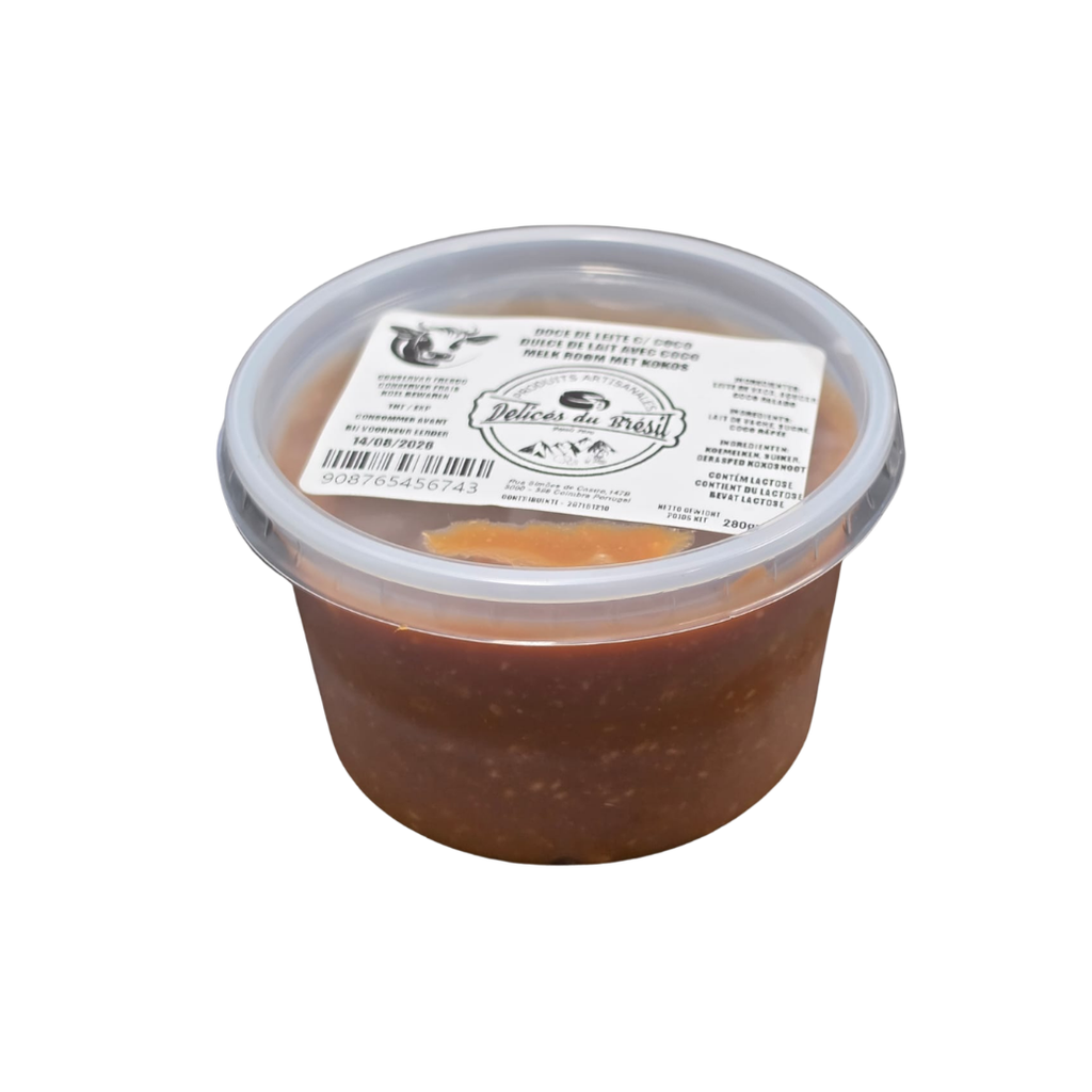 [DOC-0160] Delicés du Brésil Doce de Leite com Coco 280g