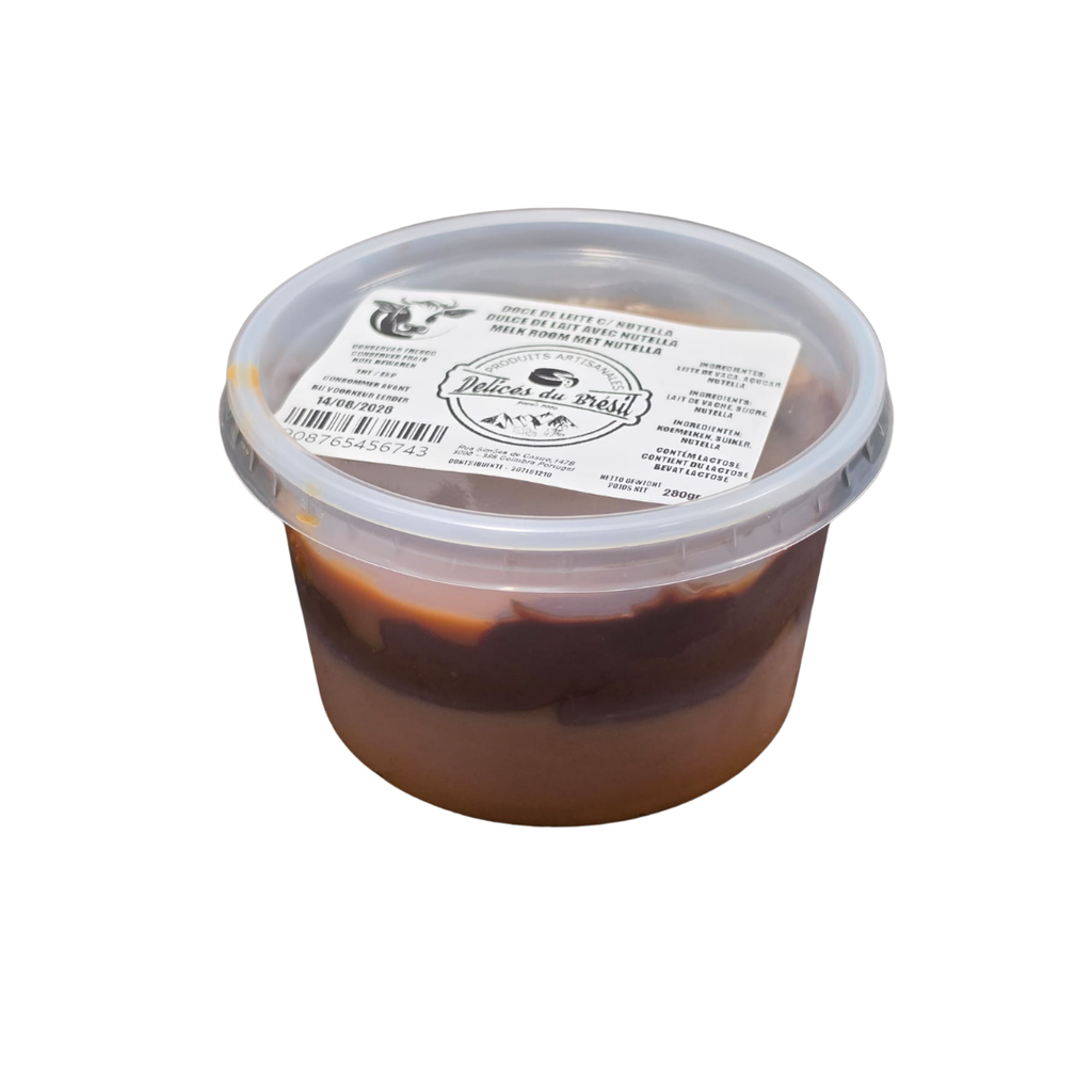 [DOC-0170] Delicés du Brésil Doce de Leite au Nutella 280g (confiture de lait)