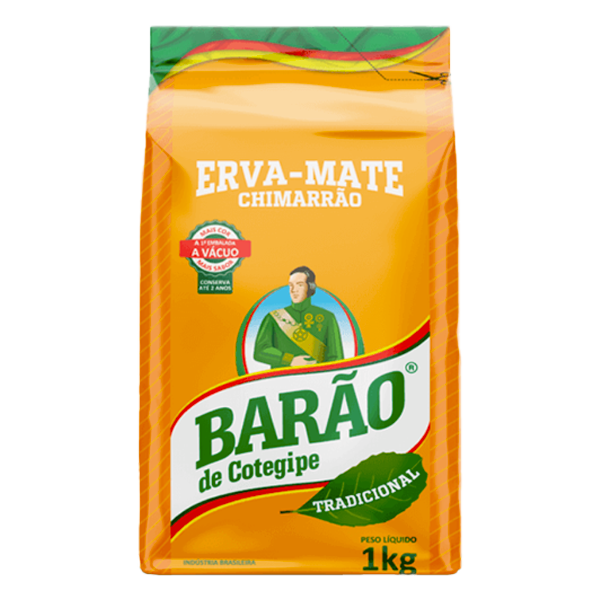 [BEB-0170] Barão de Cotegipe Erva-Mate Traditionnelle 1kg (feuilles de maté)