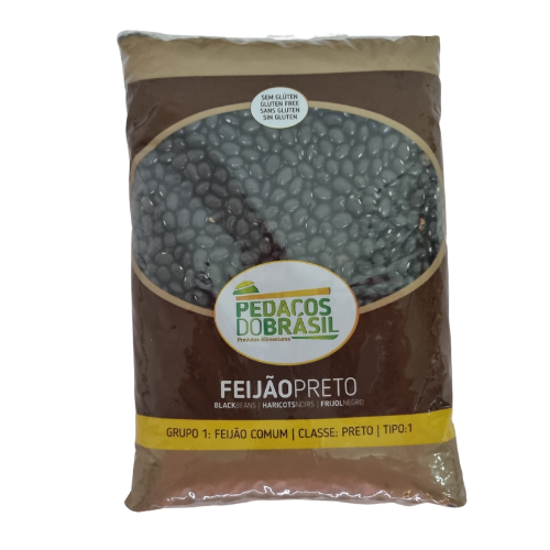 [MER-0580] Pedaços do Brasil Feijão Preto 1kg