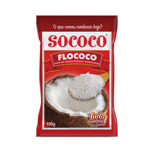[MER-0920] Sococo Flococo Flaked Grated Coconut 100g