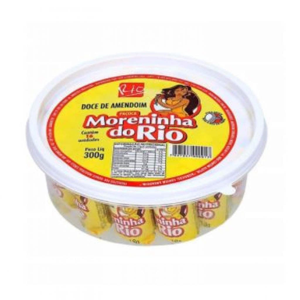 [DOC-0430] Moreninha do Rio Paçoca Rolha 300g (confiserie à la cacahuète)