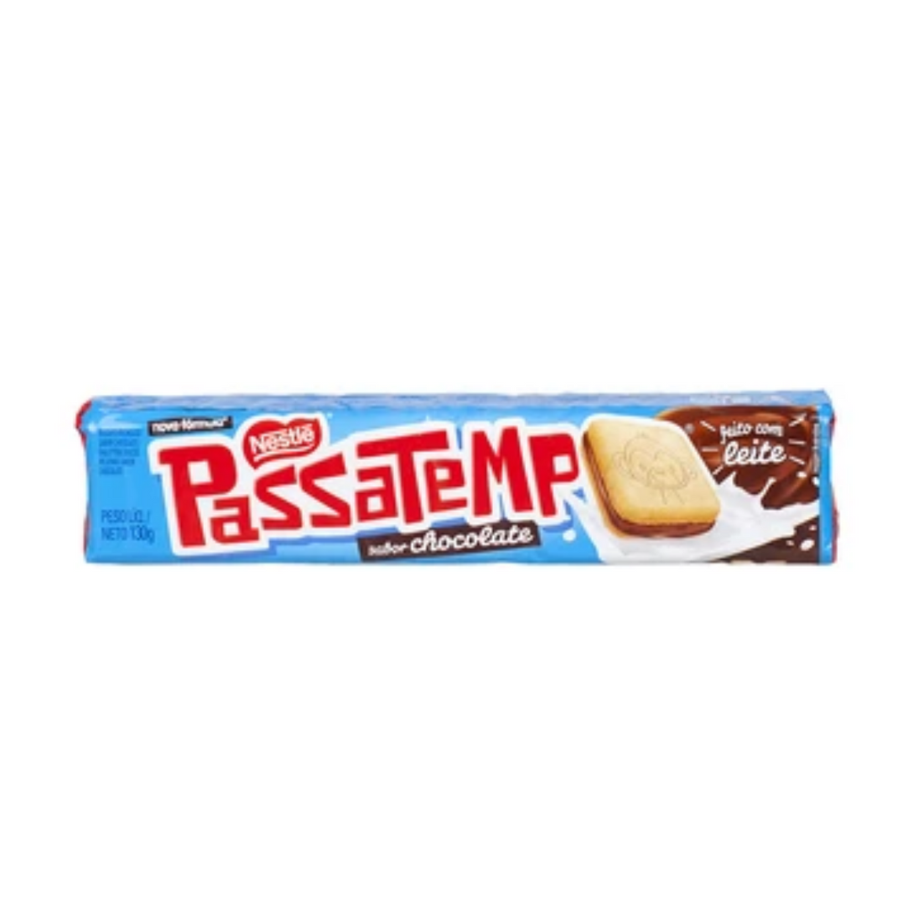 [DOC-0500] Nestlé Passatempo Biscoito Recheado de Chocolate 130g