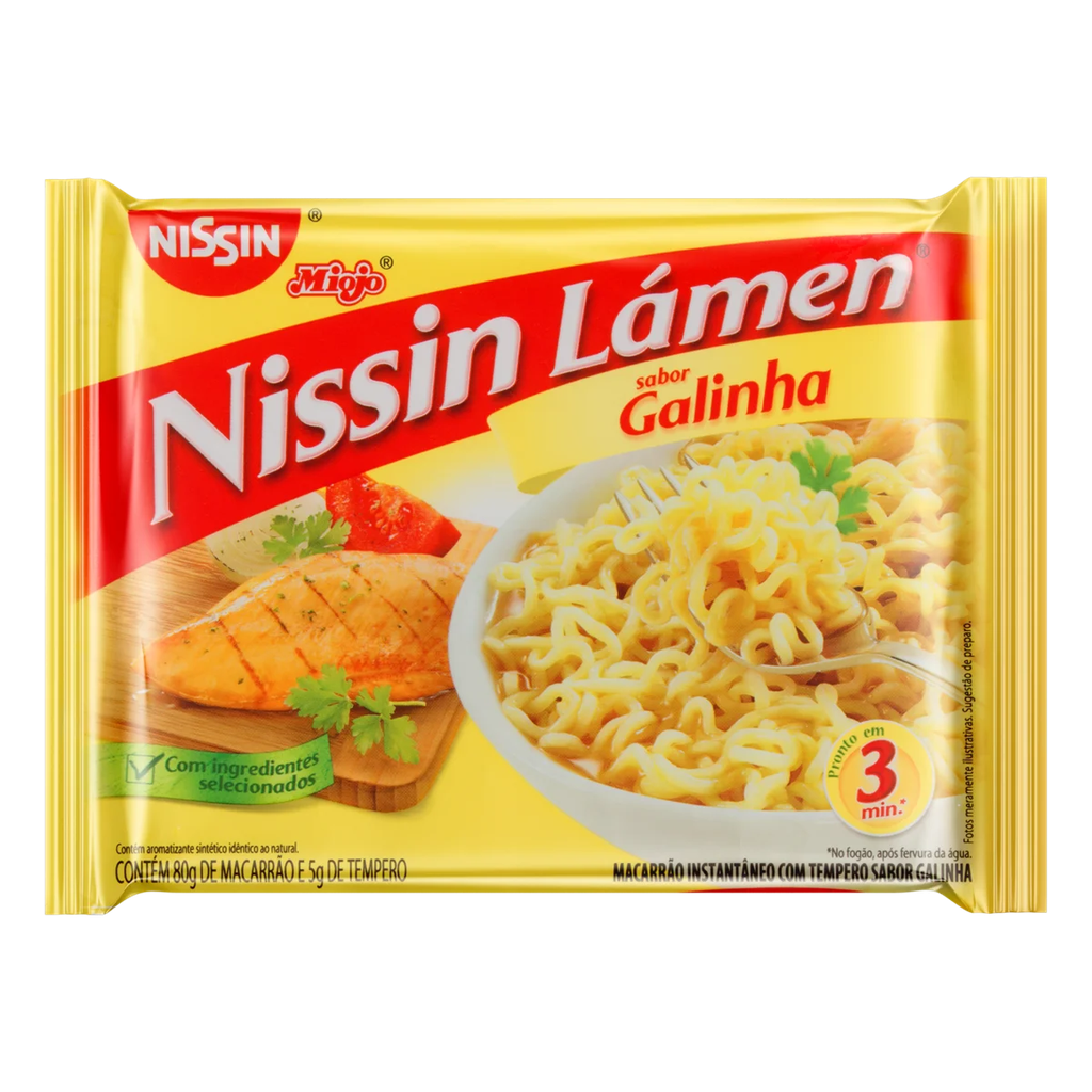 [MER-0480] Nissin Nouilles Instantanées Saveur Poulet 85g