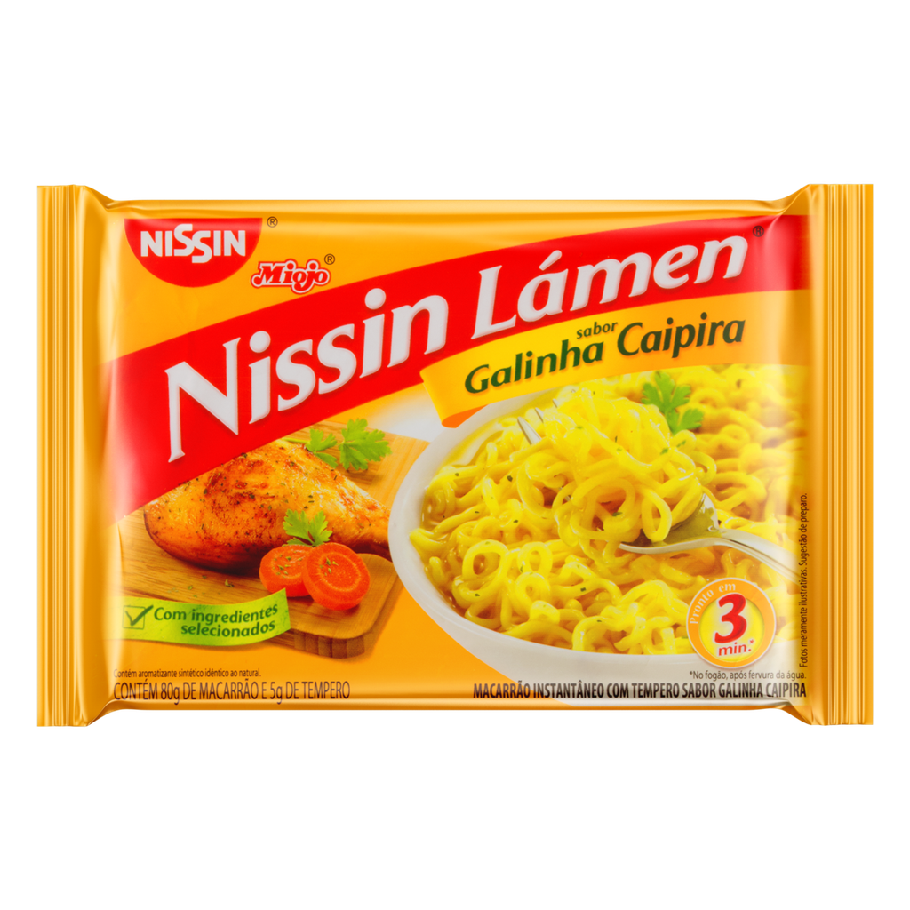 [MER-0490] Nissin Instant Noodles Free-Range Chicken Flavour 85g
