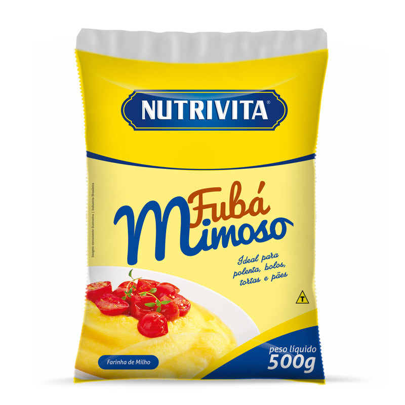[MER-0520] Nutrivita Fubá Mimoso 500g (fijn maïsmeel)