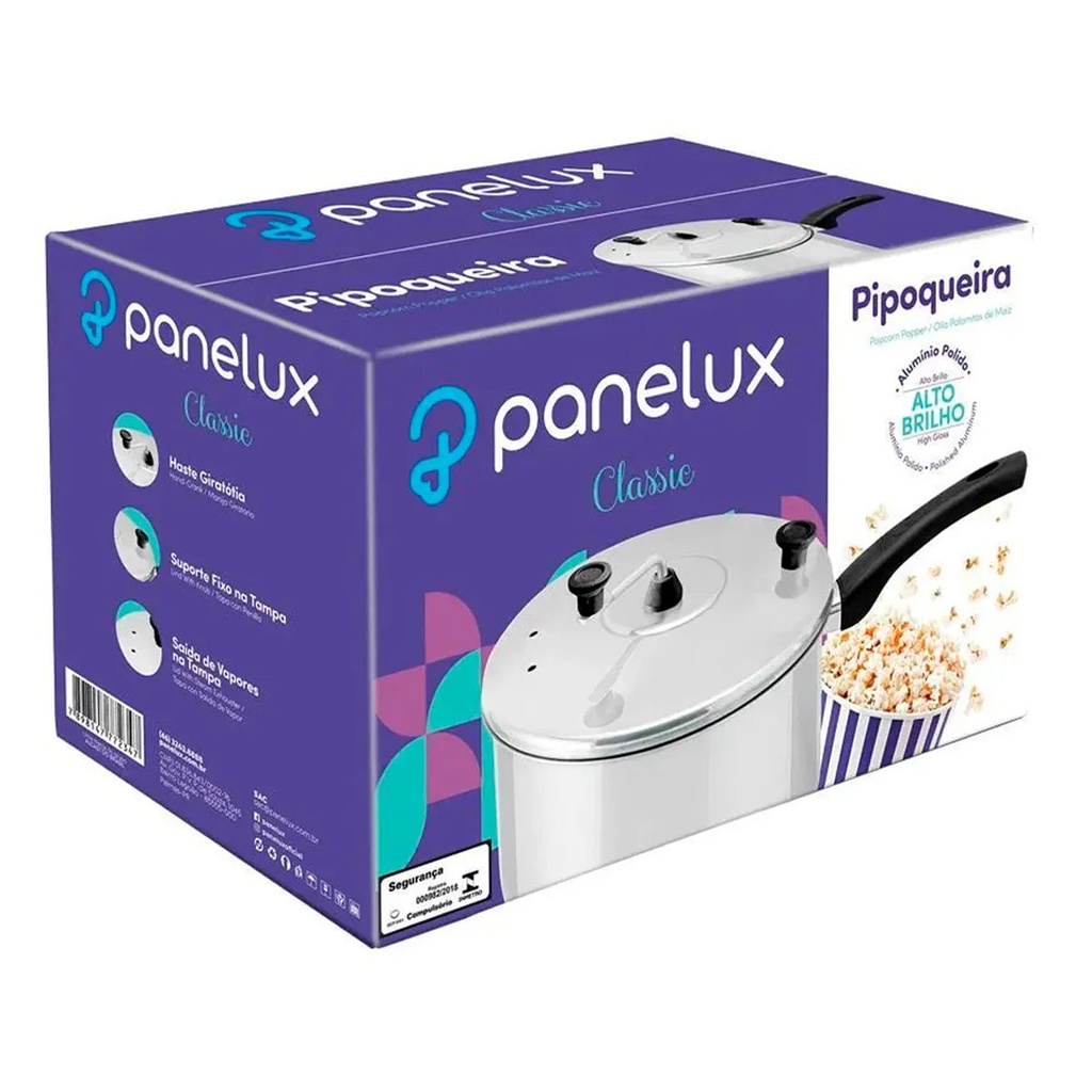 [CAS-0310] Panelux Popcorn Pot Classic 3,5L