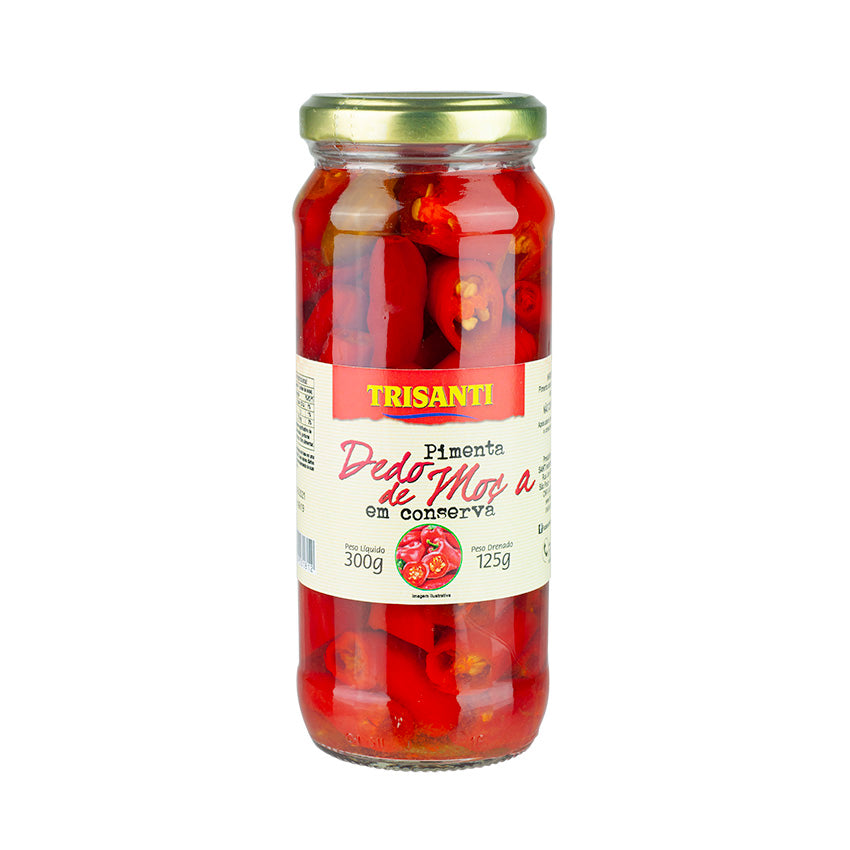 [MER-1140] Trisanti Ingemaakte Dedo de Moça Peper 300g