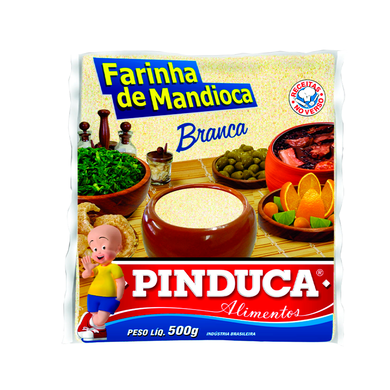 [MER-0620] Pinduca White Cassava Flour 500g