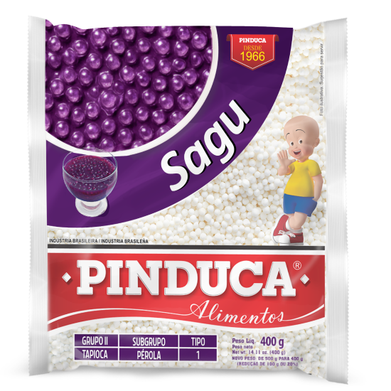 [MER-0700] Pinduca Sagu 400g (tapioca pearls)
