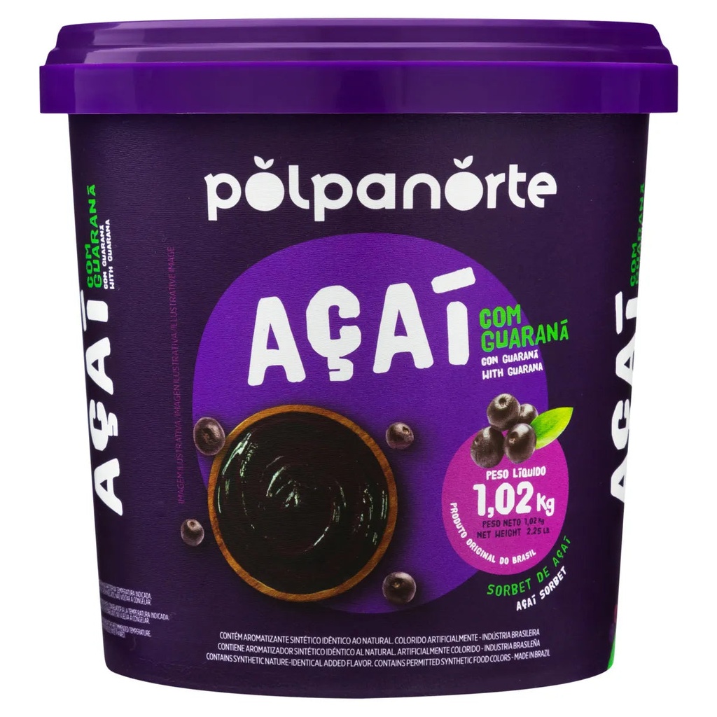 [SAL-0270] Polpa Norte Açaí Tradicional 1kg