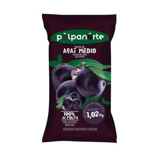 [SAL-0260] Polpa Norte Açaí em Barra 1kg