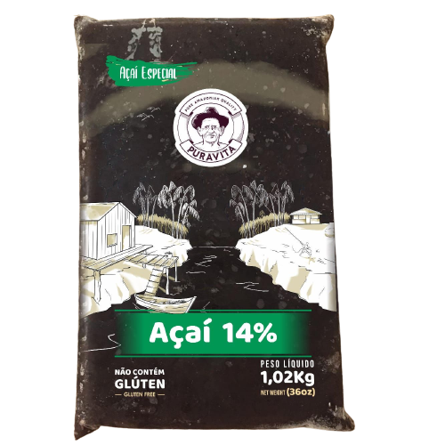 [SAL-0330] Puravita Original Pure Açaí in Blok 1,02kg