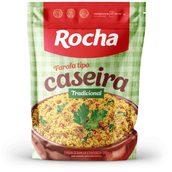 [MER-0760] Rocha Traditional Ready-Made Farofa 300g (toasted cassava flour)