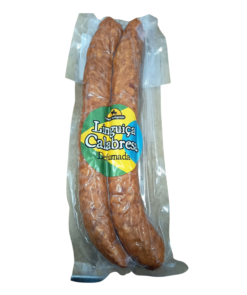 [ACG-0130] Sabor Sertanejo Linguiça Calabresa 2un (env. 500g) (saucisse brésilienne fumée)