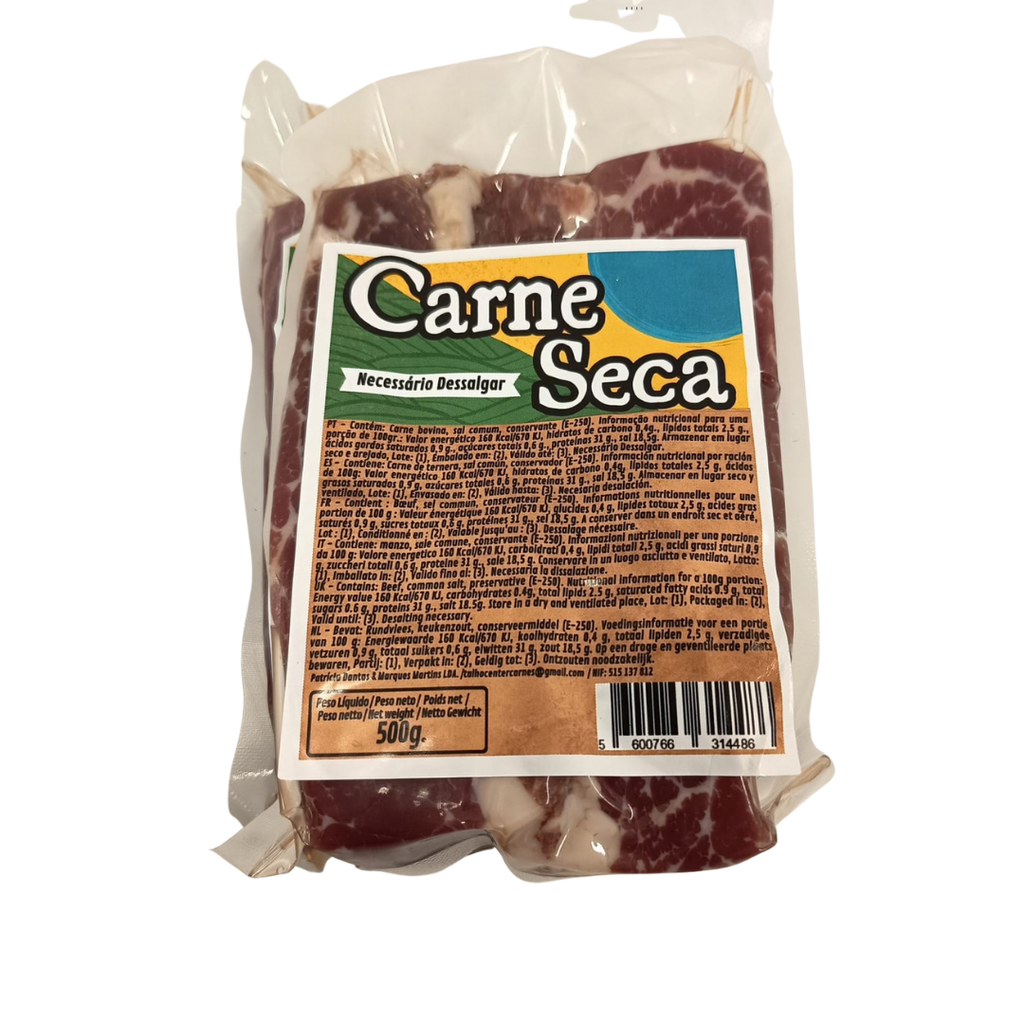 [ACG-0100] Sabor Sertanejo Carne Seca sous Vide 500g (bœuf séché et salé)
