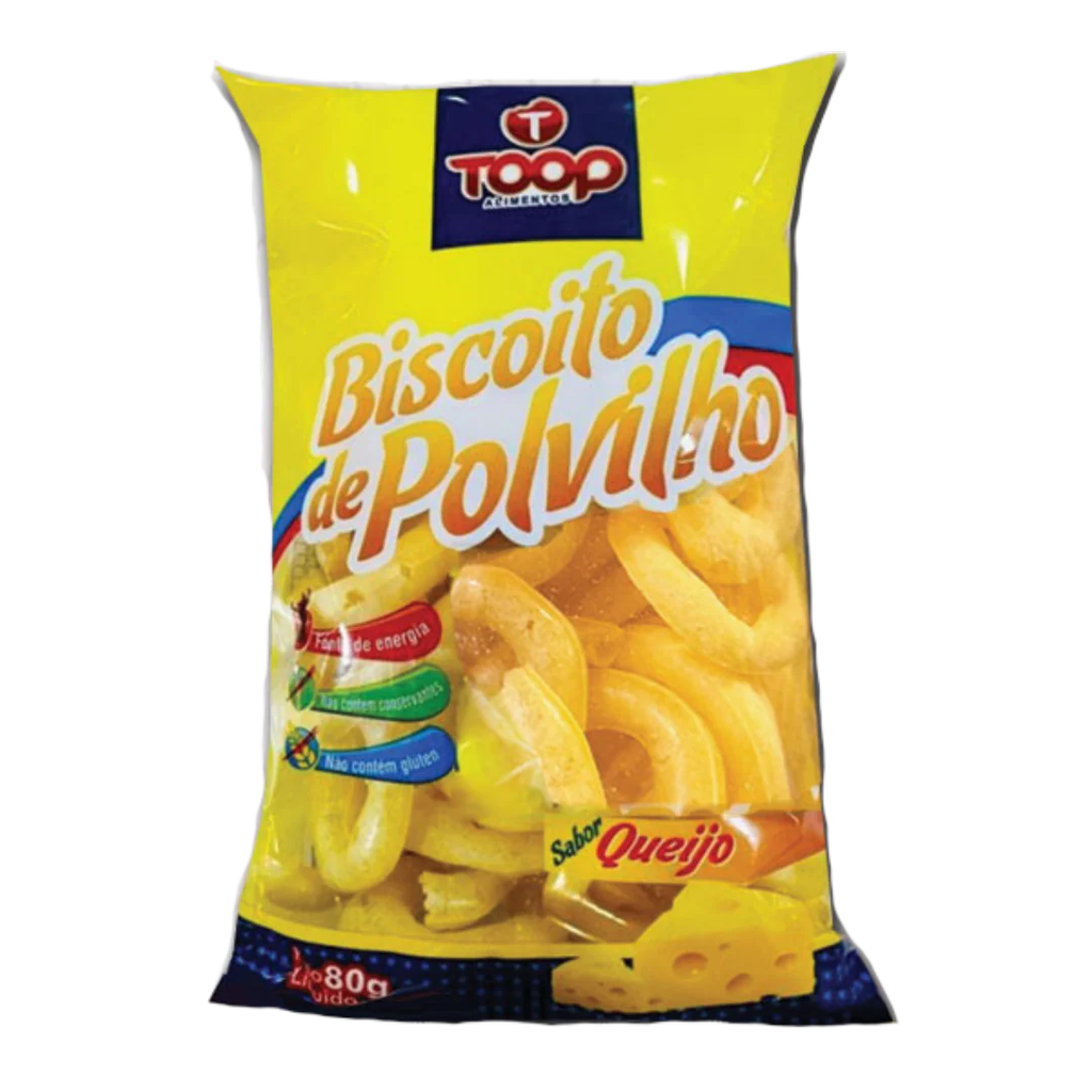 [DOC-0790] Toop Polvilho Biscuits Cheese Flavour 80g (cassava starch)