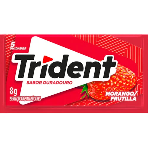 [DOC-0830] Trident Chewing-gum Saveur Fraise 8g