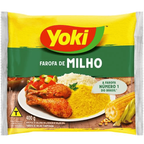 [MER-1200] Yoki Ready-Made Corn Farofa 400g (toasted corn flour)